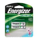 Energizer® 2 Pack - Recharge® Rechargeable AAA Batteries